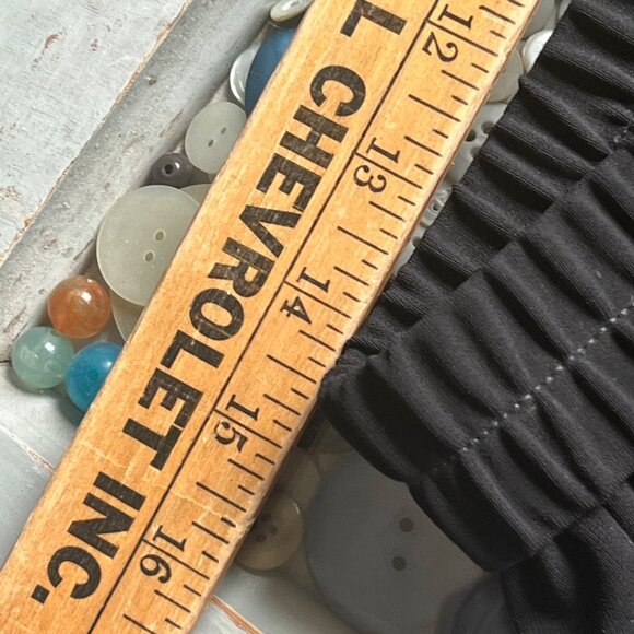 J Crew Joggers Size 8 Sydney Pull On Pants Elastic Waist Black Active Polyester - Picture 10 of 12